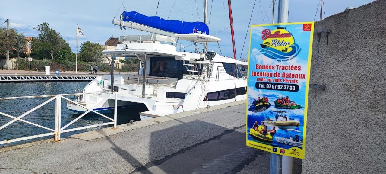 La Perle Bleue, 100 M De La Plage, Parking, Wifi Frontignan Zewnętrze zdjęcie